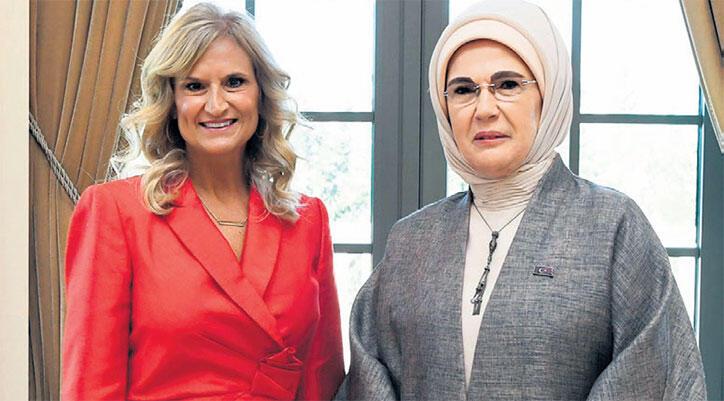 Ardahan Haberi: Flake’in eşi Emine Erdoğan’ı ziyaret etti 